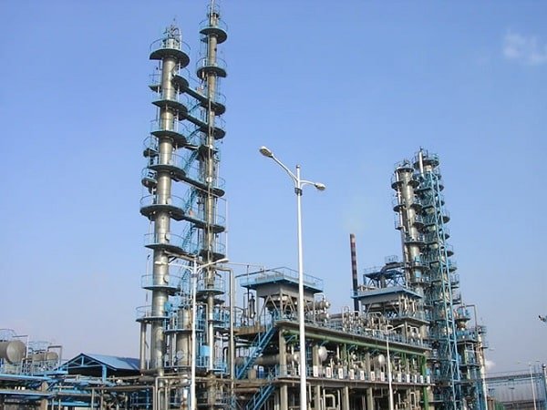 Fine chemical processing plant equipment and industrial valves