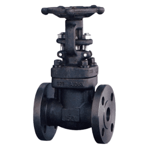 flanged-end forged steel gate valve
