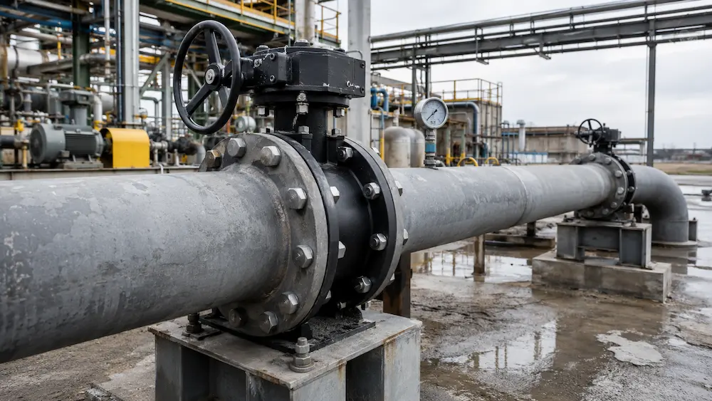 Mining slurry pipeline valve solution